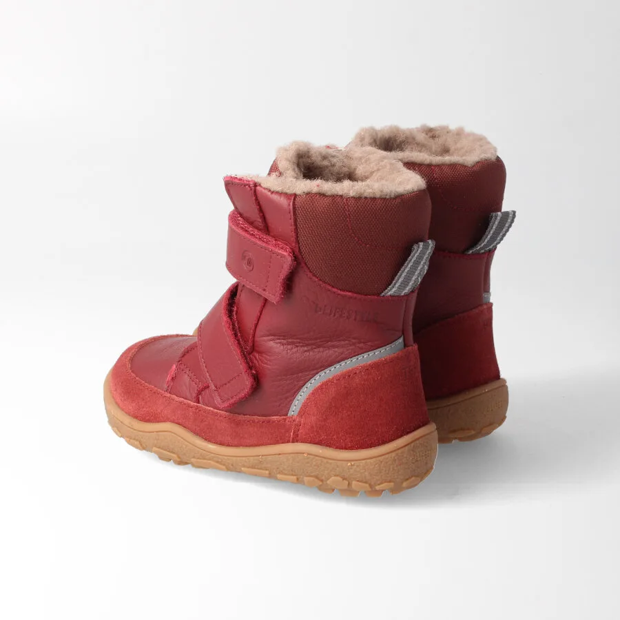 Зимние босоногие ботинки bLIFESTYLE polarfuchsSTYLE — бордовый, фото 3