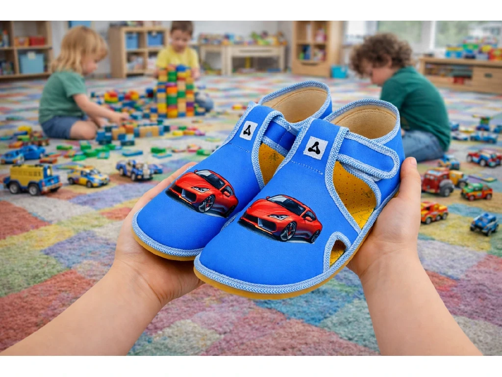 Тапочки Antal Rascal с поддержкой свода — Car (детские), фото 4