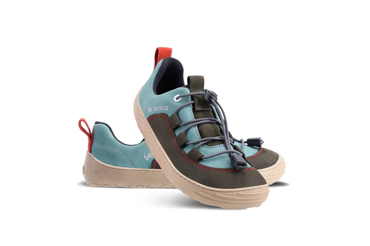 Детские кроссовки Be Lenka Xplorer — Olive Black & Sage Green, фото 3