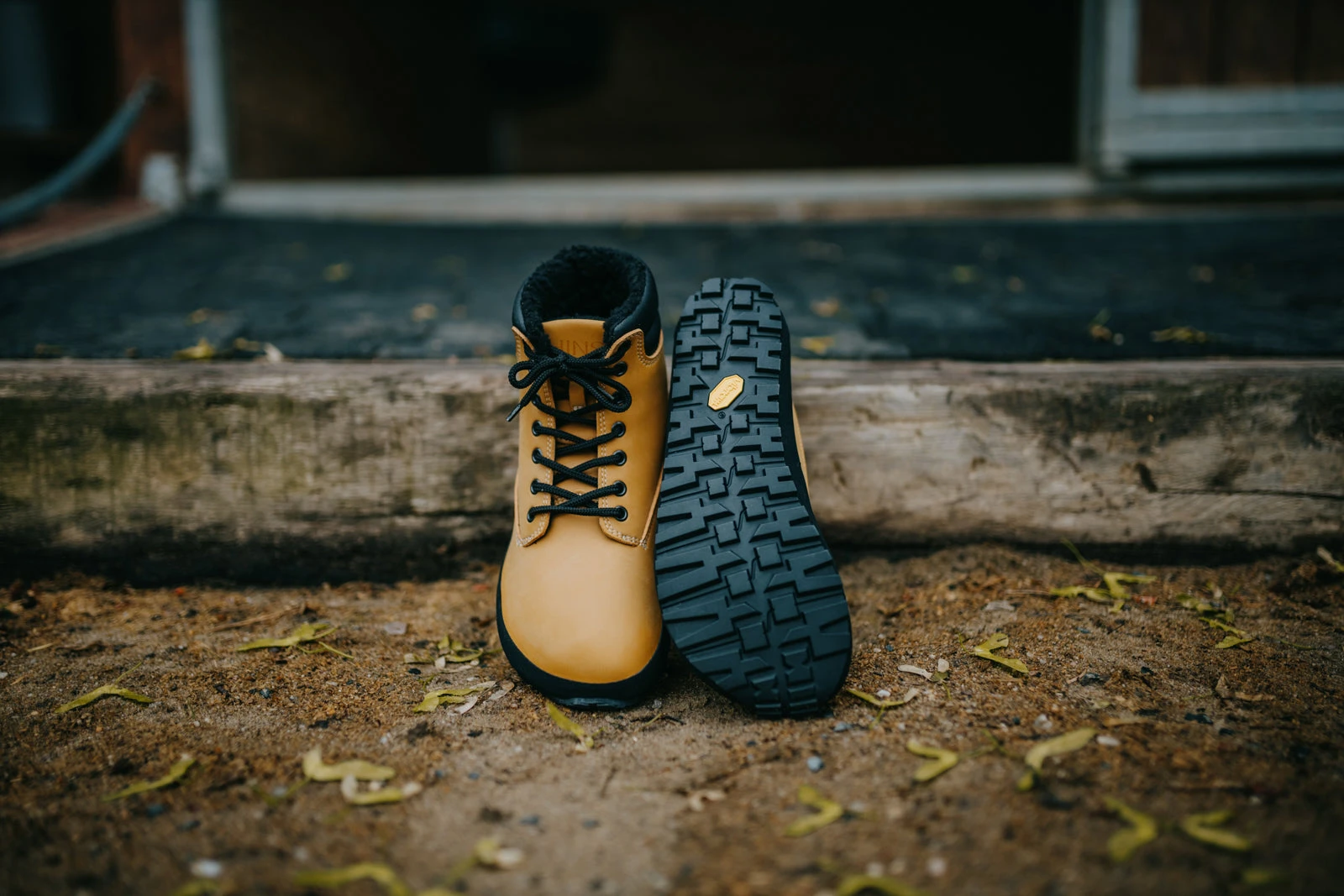 Ботинки Ahinsa Shuma Winter Barefoot — горчичный, фото 12