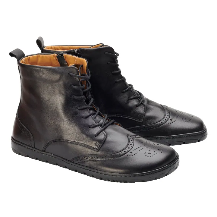 Ботинки для женщин и мужчин ZAQQ QUINTIC Brogue Black (чёрный цвет)