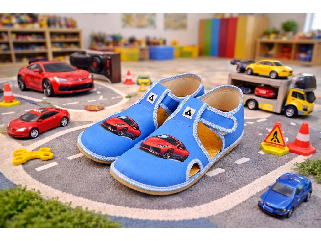 Тапочки Antal Rascal с поддержкой свода — Car (детские), фото 2