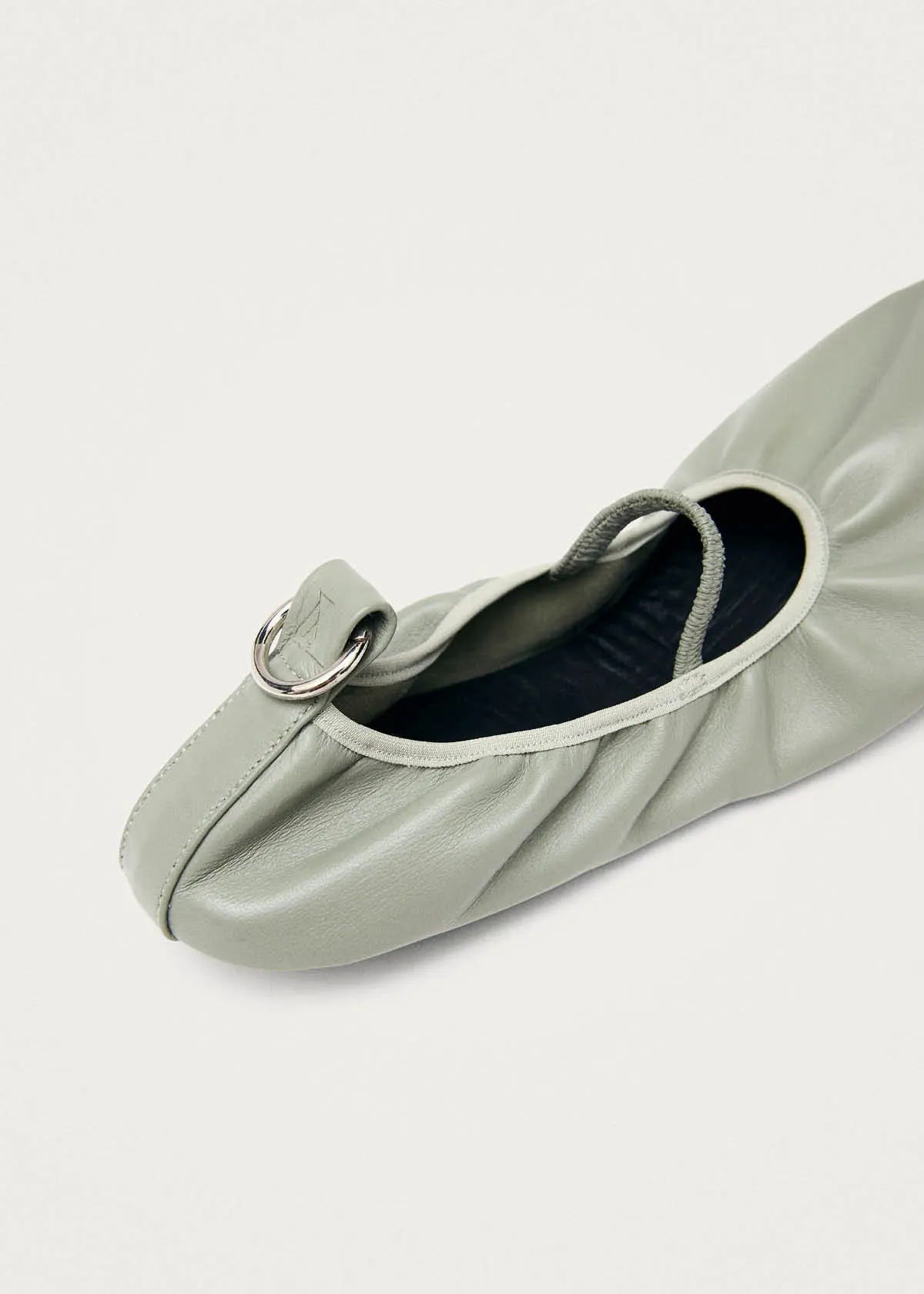 Босоногие балетки ALOHAS Naira Barefoot — зелёный, фото 7