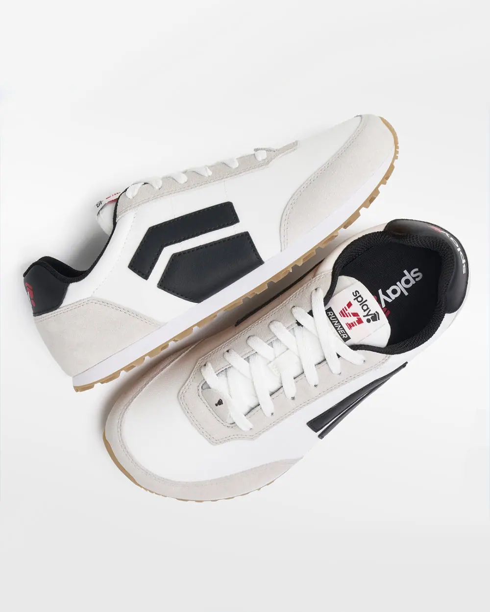 Босоногие беговые кроссовки Splay RUNNER V1 — Varsity White, фото 2