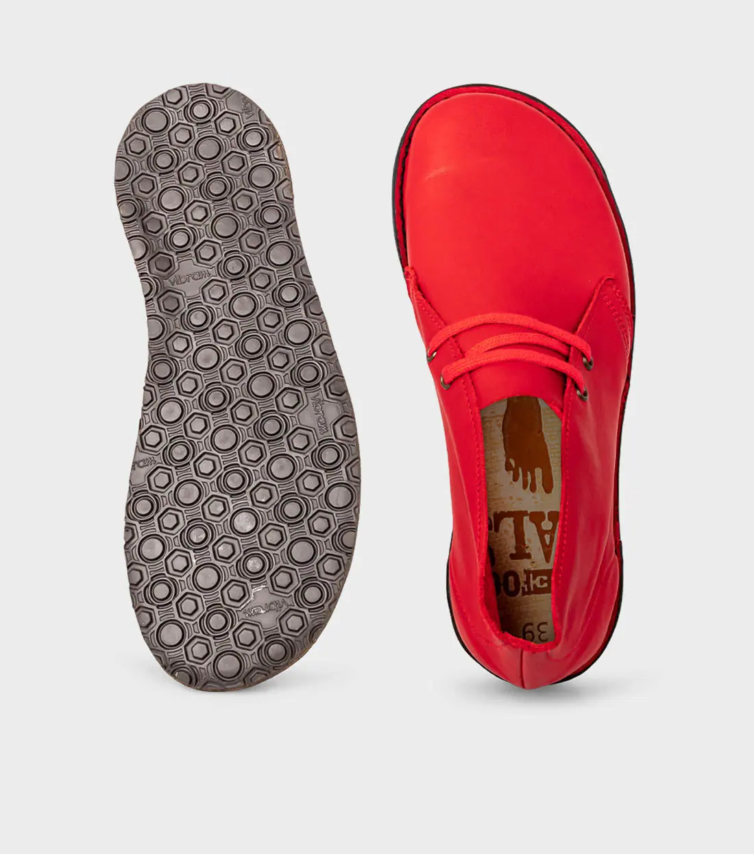 Босоногие ботинки Desert Gaucho Ninja Barefoot Pals — красный, фото 5