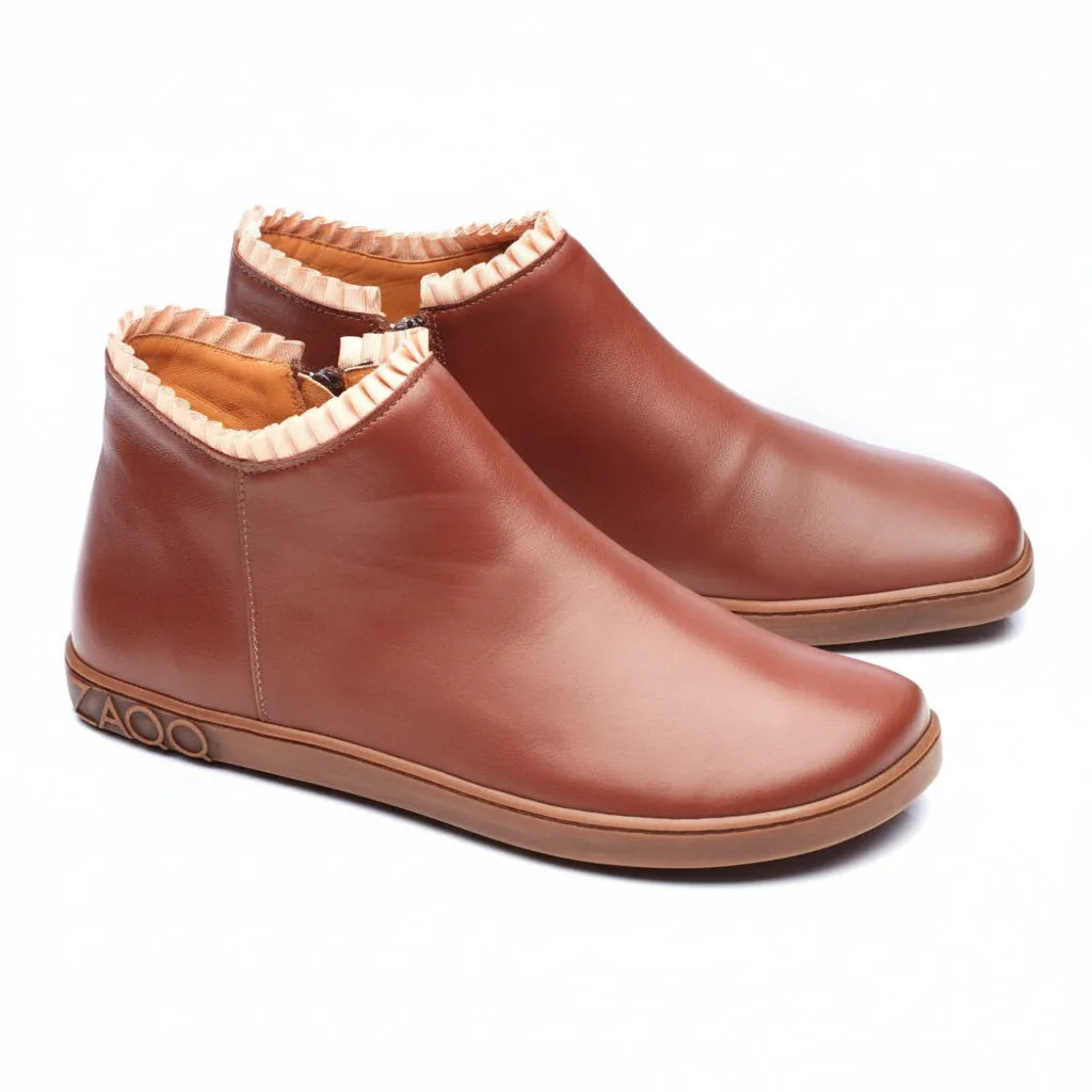 Женские ботинки ZAQQ CHOQQO Brown (коричневый цвет) — фото 1 из 10