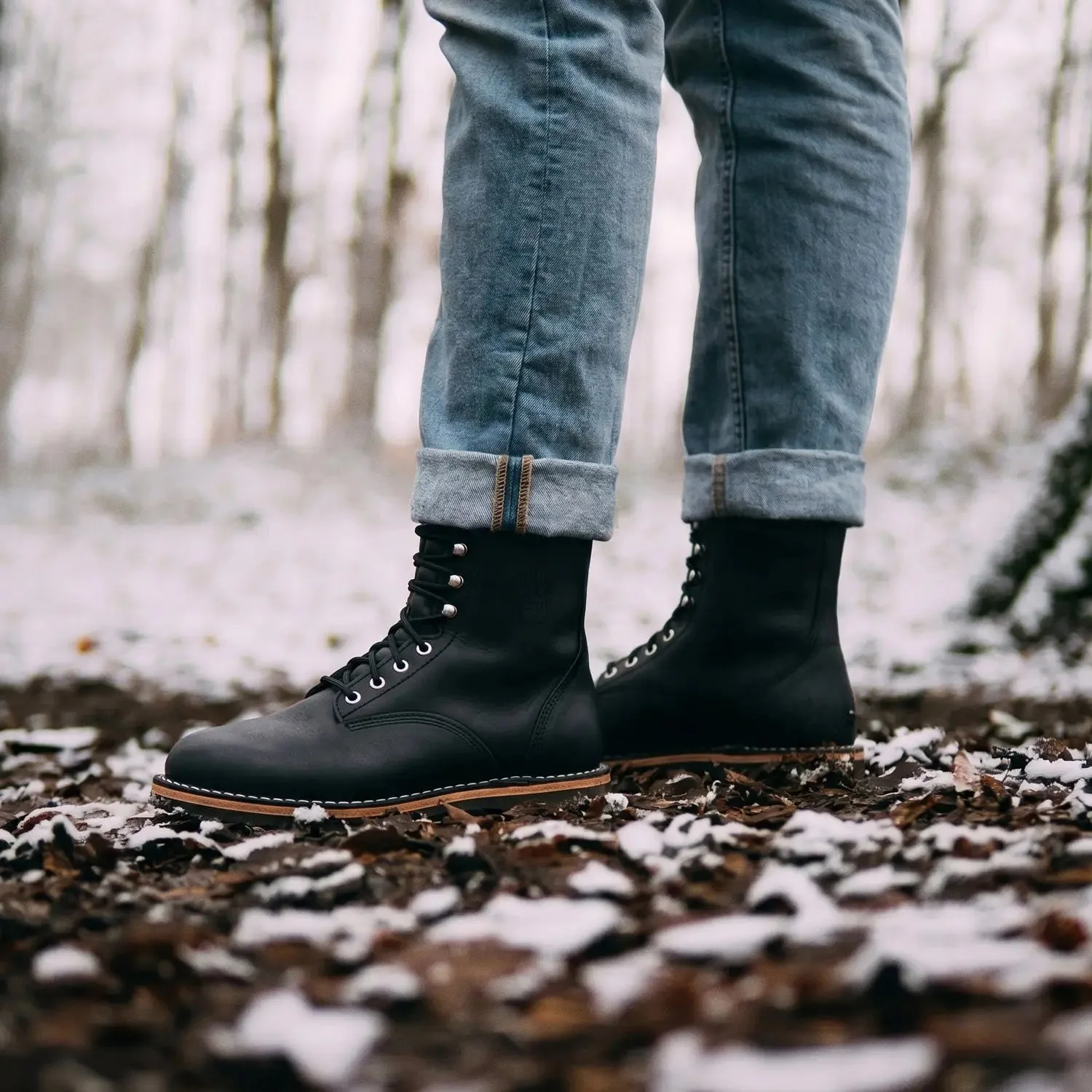 Зимние босоногие ботинки Bearfoot Arktos — тёмно-коричневый, фото 4