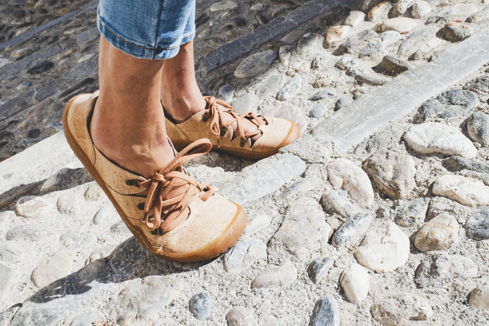 Босоногие сандалии Sambas the bambas Alcornoque — пробковые, фото 2