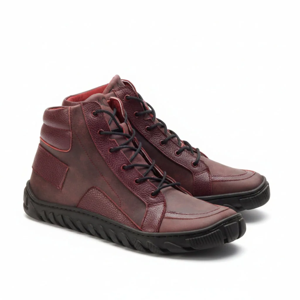 Женские кроссовки ZAQQ OSQAR Bordeaux (бордовый цвет)